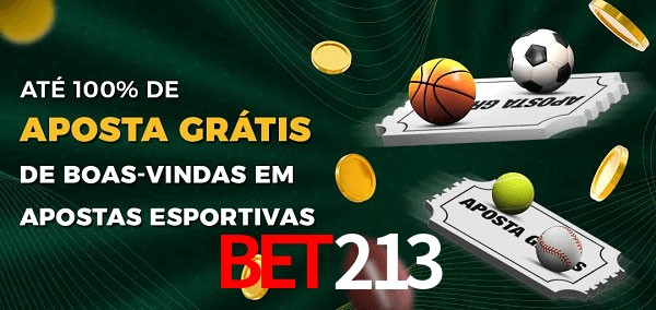 bet213 Ate 100% de Aposta Gratis